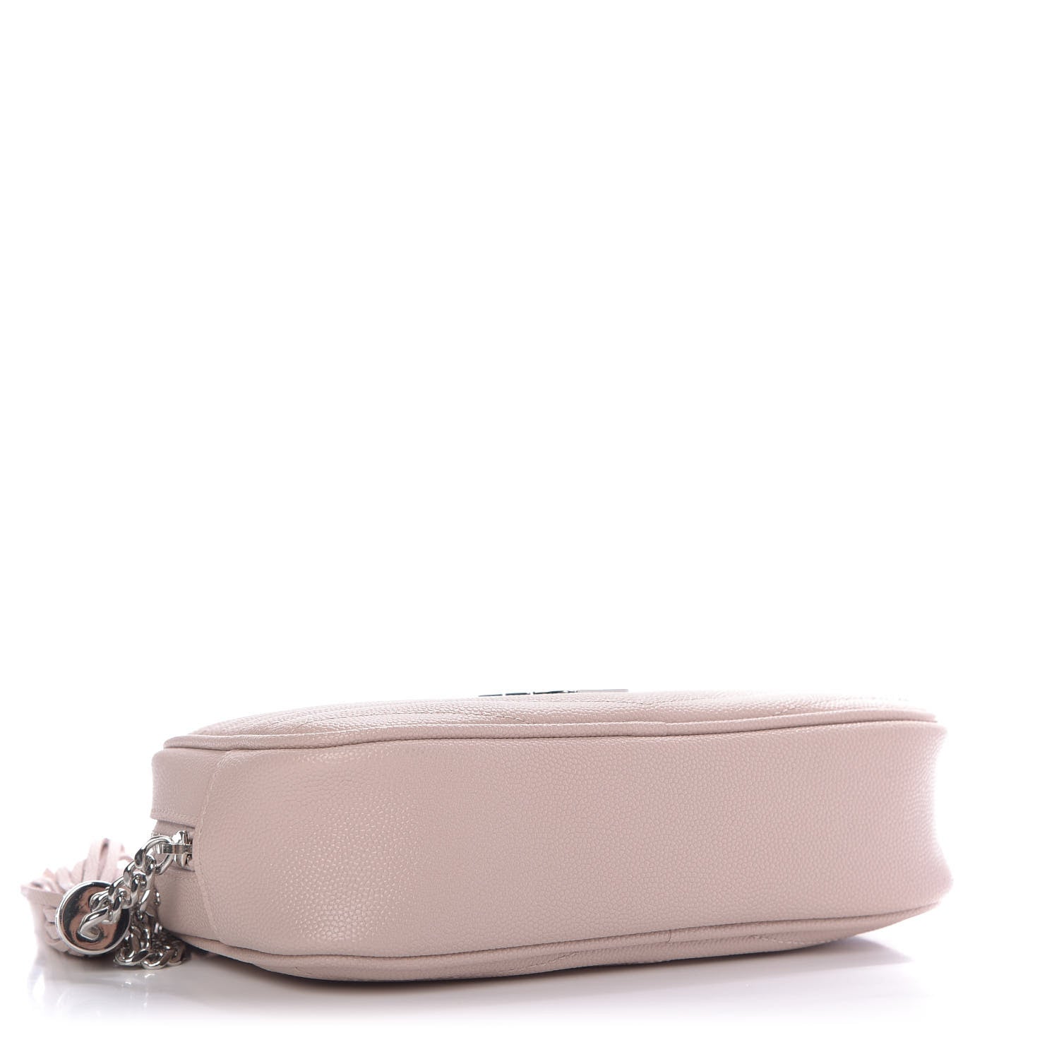 Saint Laurent Grain De Poudre Matelasse Monogram Mini Lou Camera Bag Marble Pink 4 of 10