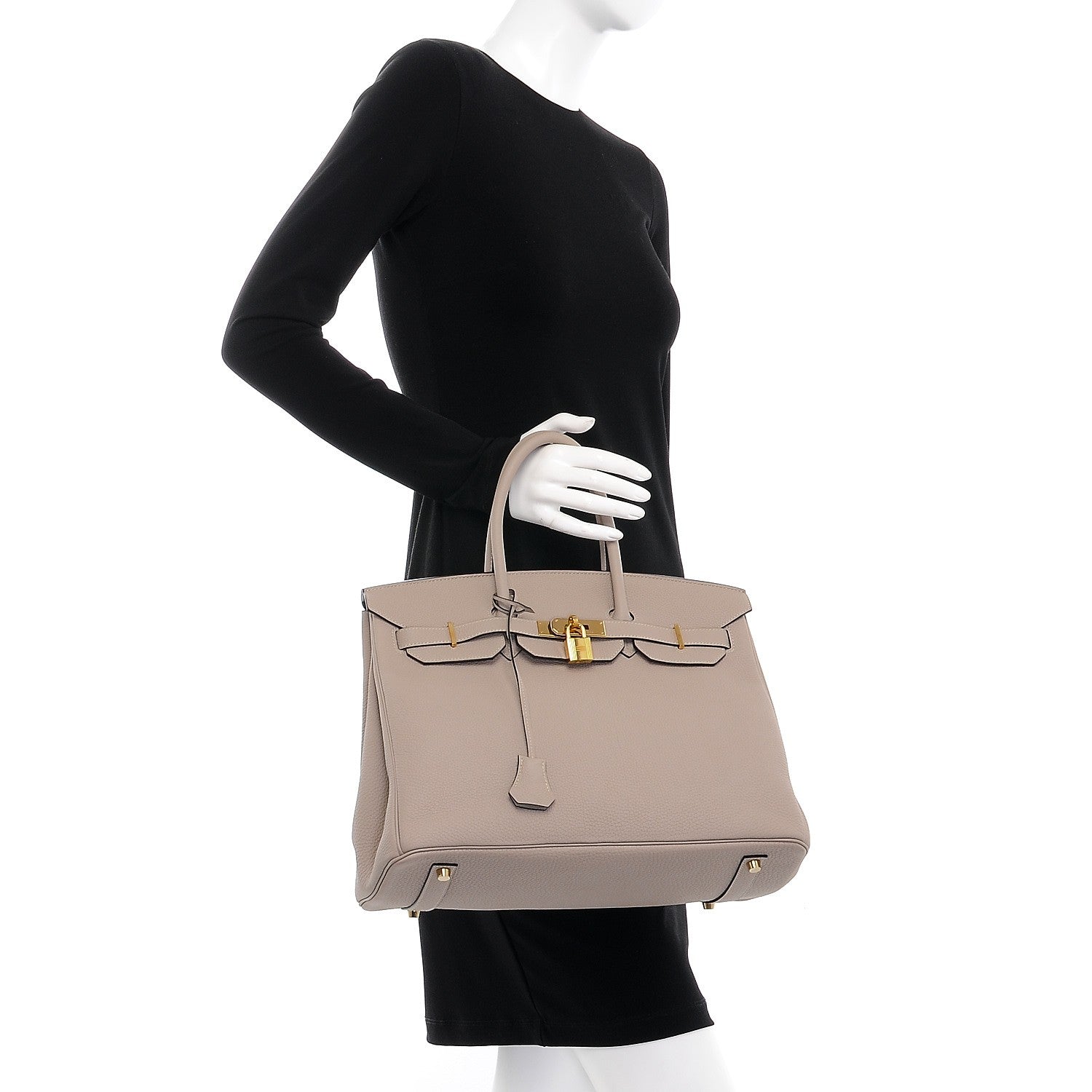 Hermes Togo Birkin 35 Gris Tourterelle 2 of 30