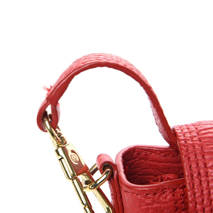 3.1 Phillip Lim 3.1 Textured Calfskin Mini Pashli Satchel Red 18 of 18