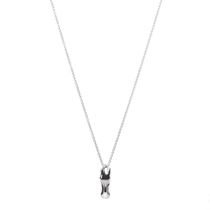 Hermes Sterling Silver PM Galop Pendant Necklace 1 of 9