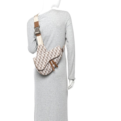 Christian Dior X CACTUS JACK Oblique Saddle Bag Coffee 2 of 9