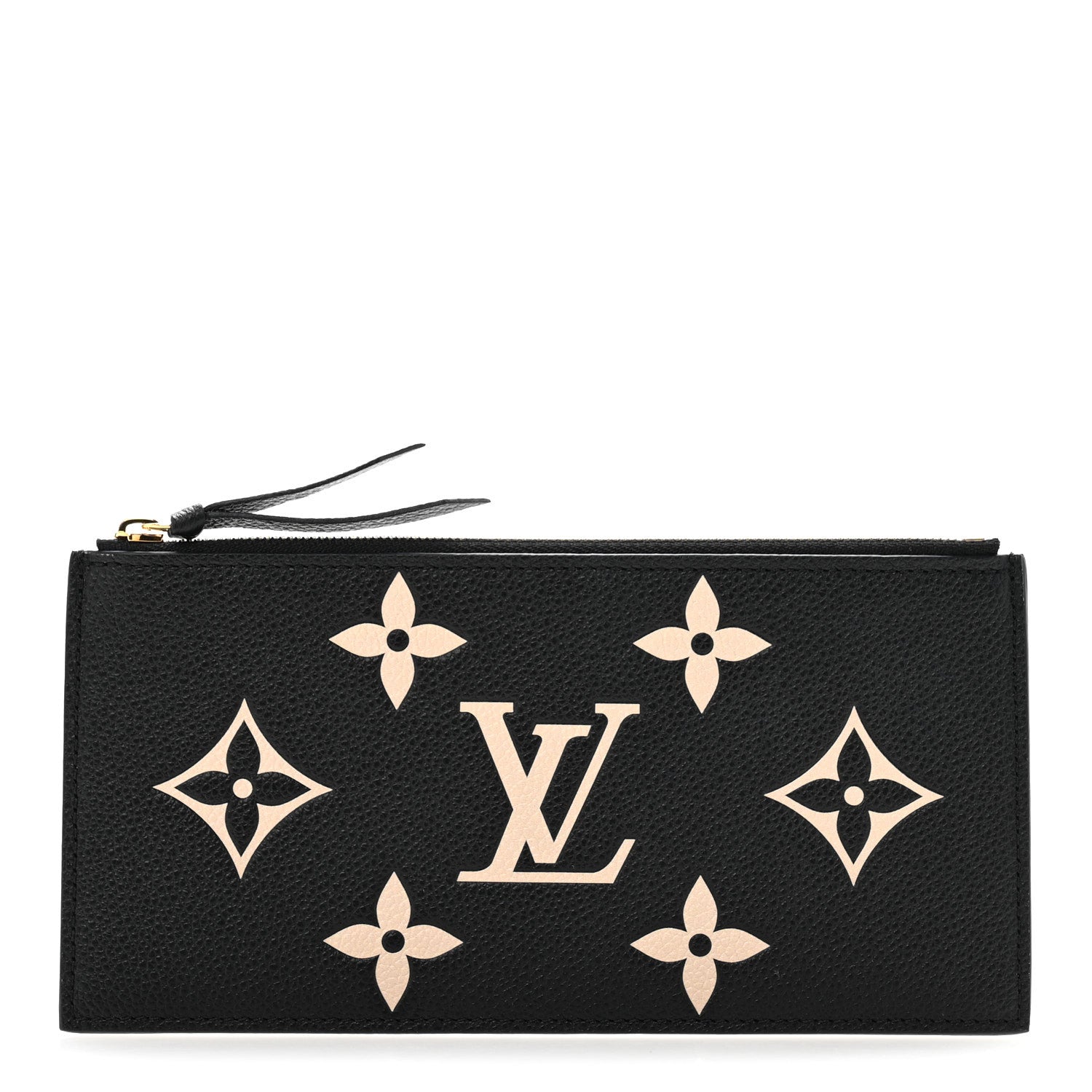 Louis Vuitton Empreinte Monogram Giant Crafty Pochette Felicie Zippered Insert Black 1 of 6