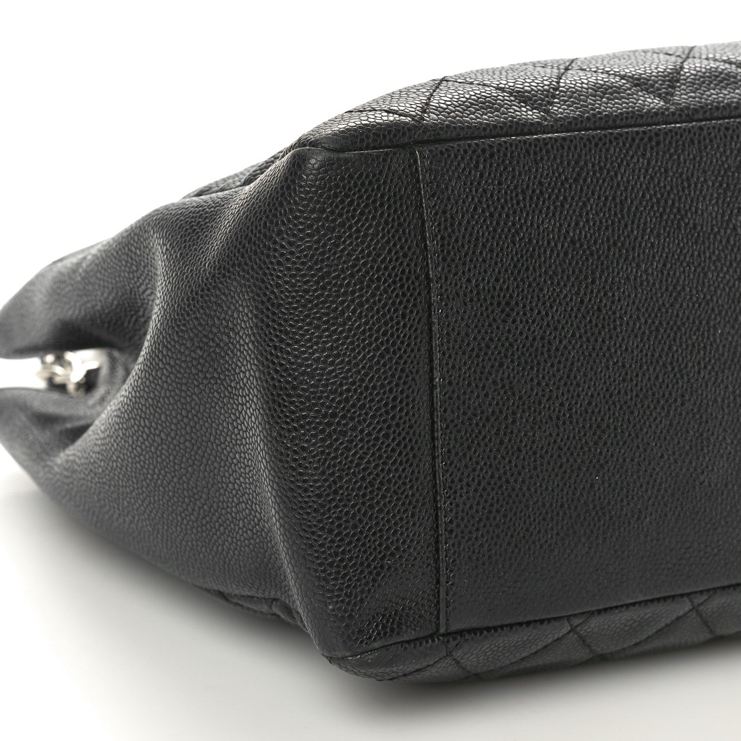 Chanel Caviar Quilted Grand Shopping Tote GST Black 10 of 12