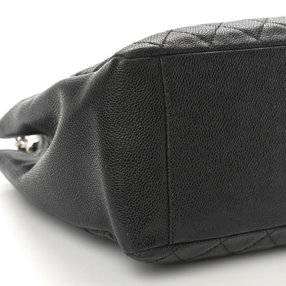 Chanel Caviar Quilted Grand Shopping Tote GST Black 10 of 12