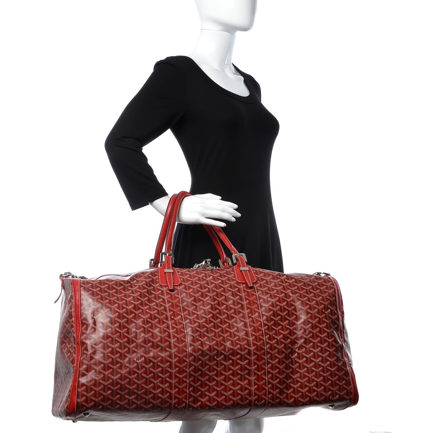 Goyard Goyardine Croisiere 60 Red 9 of 21
