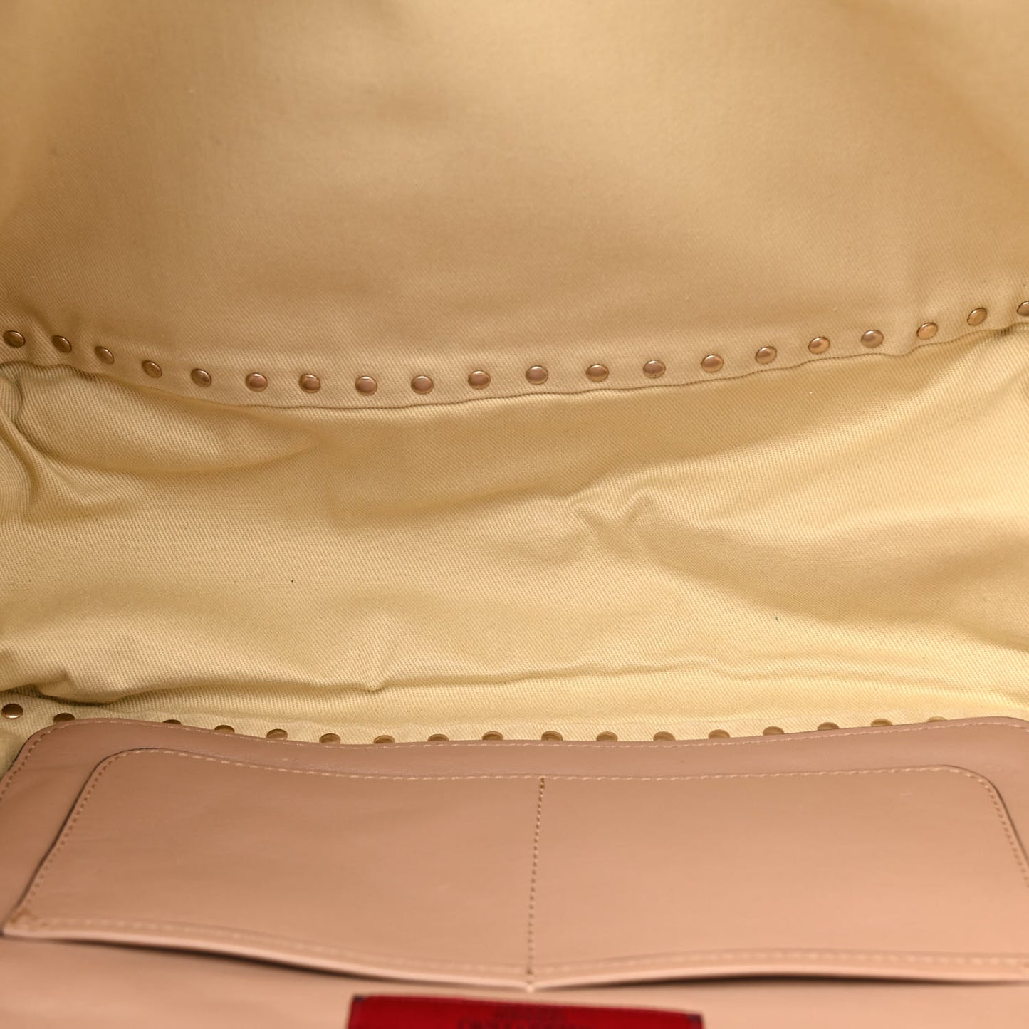 Vitello Medium Rockstud Tote Alpaca