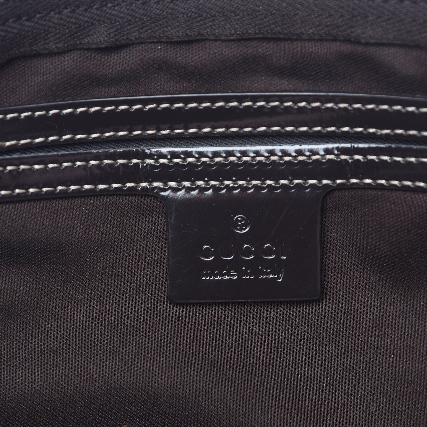 GG Plus Monogram Medium Joy Boston Dark Brown