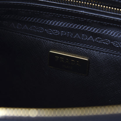 Prada Saffiano Medium Galleria Double Zip Tote Black 8 of 9