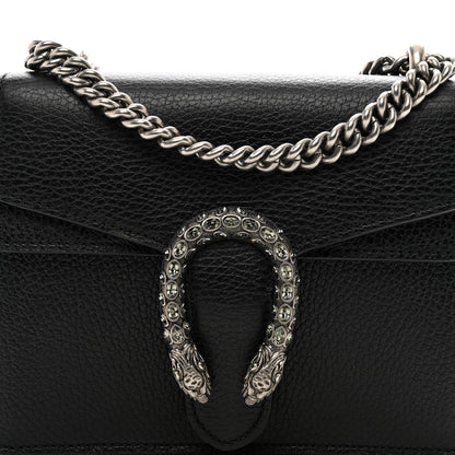 Gucci Calfskin Mini Dionysus Shoulder Bag Black 5 of 12