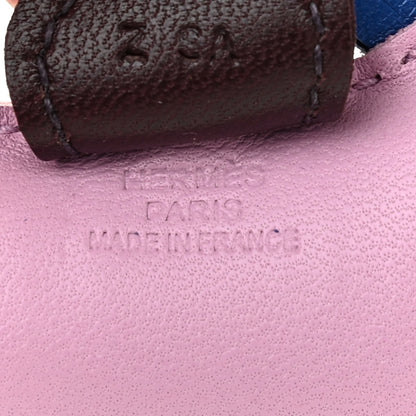 Hermes Milo Lambskin Grigri Rodeo Horse Bag Charm PM Mauve Sylvestre Bleu France Rouge Sellier 3 of 3