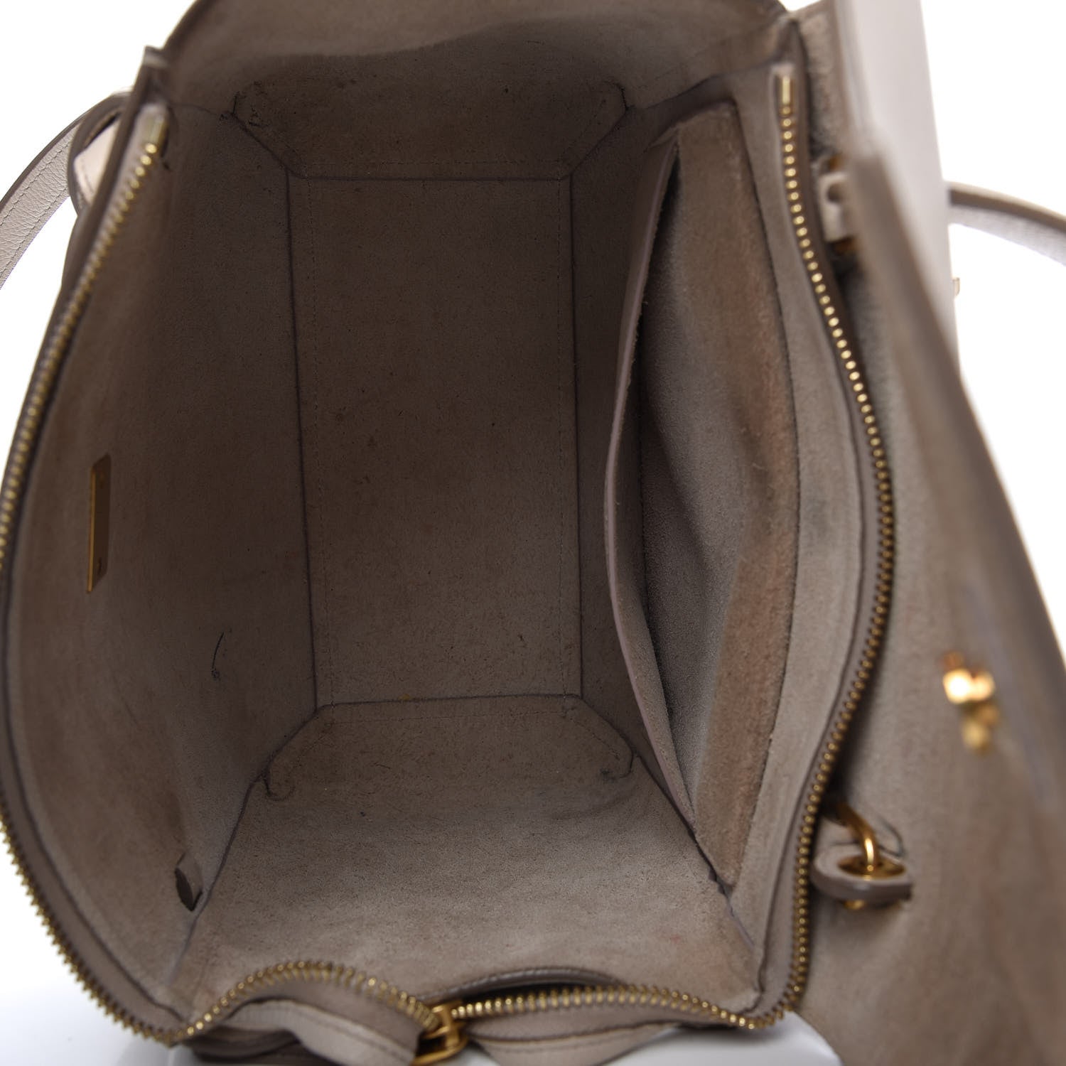 Celine Grained Calfskin Micro Belt Bag Linen 5 of 9