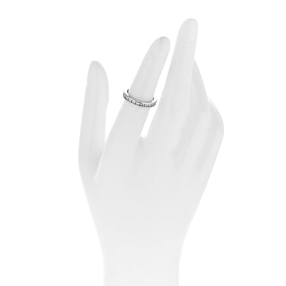 Tiffany Platinum Diamond 2.5mm Full Circle Wedding Band Ring 48 4.5 2 of 4