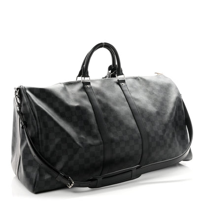 Louis Vuitton Damier Graphite Keepall Bandouliere 55 2 of 10