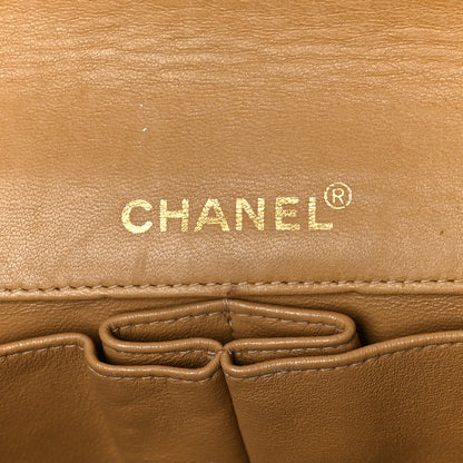 Chanel Lambskin East West Chocolate Bar Flap Beige 6 of 19