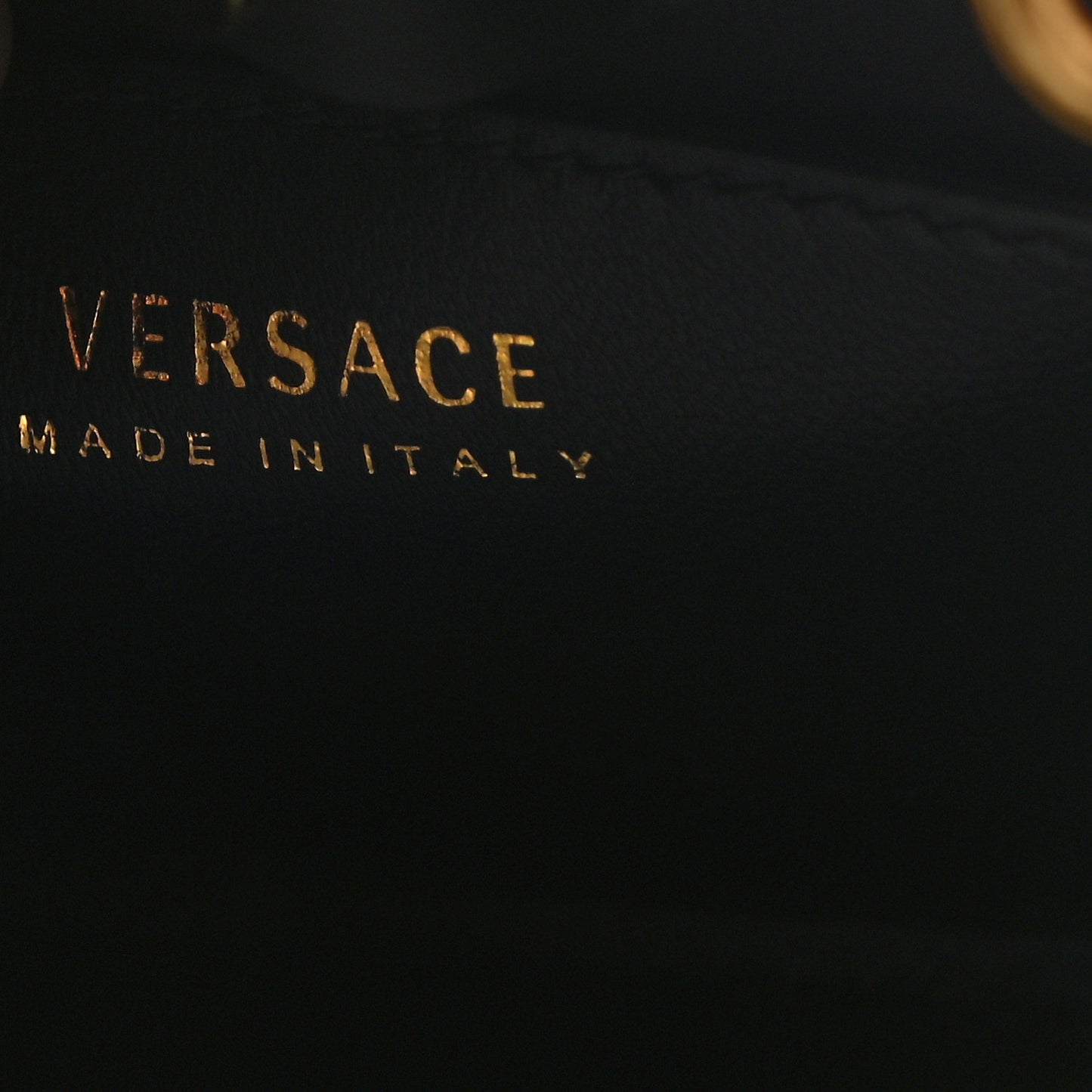 Vitello Mini Virtus Bucket Bag Black