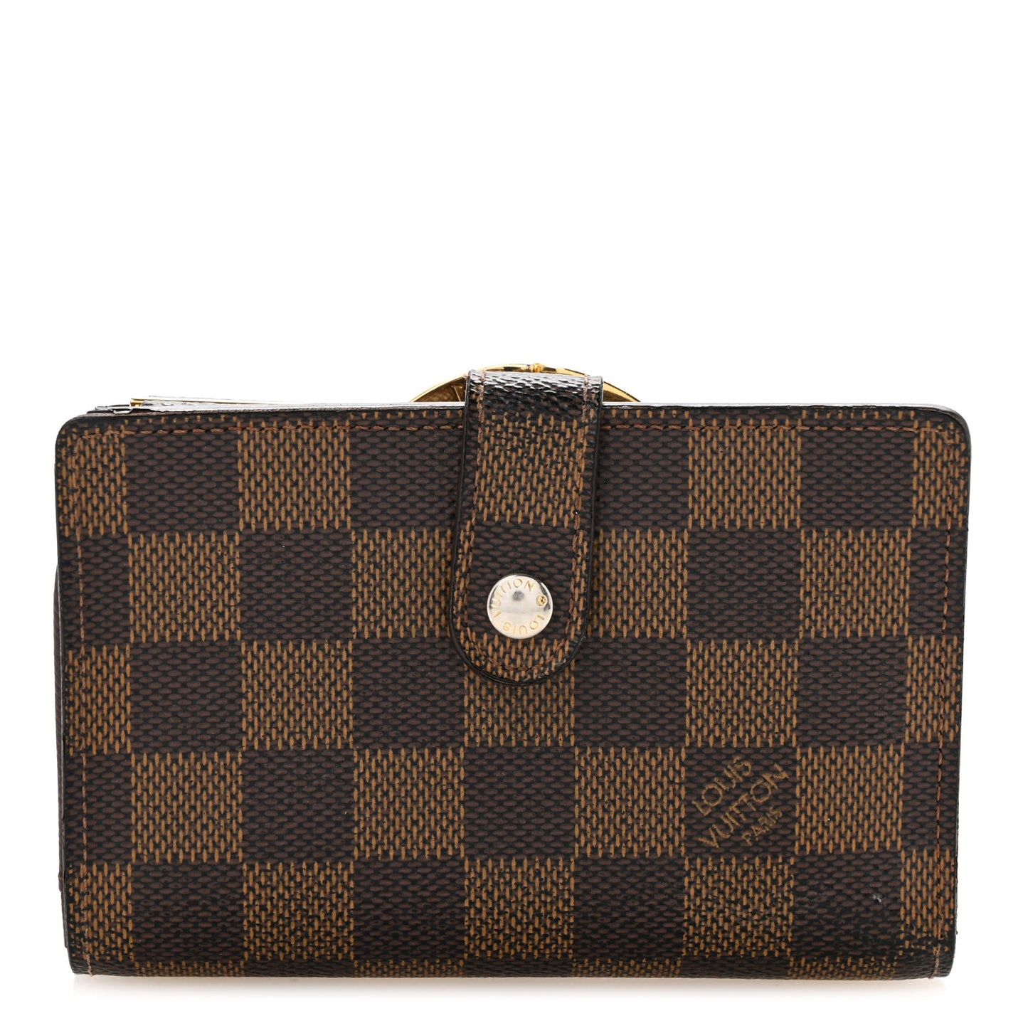 Damier Ebene French Purse Wallet
