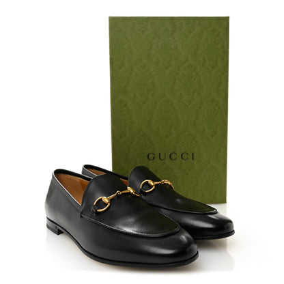 Gucci Calfskin Womens Jordaan Loafers 39 Black 10 of 10