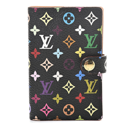 Louis Vuitton Monogram Multicolor Carnet de Bal Mini Agenda Cover Black 1 of 7