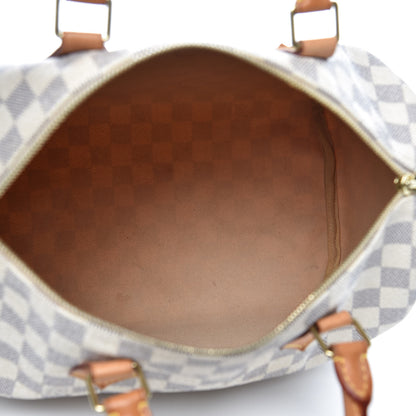 Louis Vuitton Damier Azur Speedy 30 5 of 15