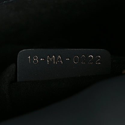 Christian Dior Ultra Matte Calfskin Cannage Mini Lady Dior Black 6 of 9