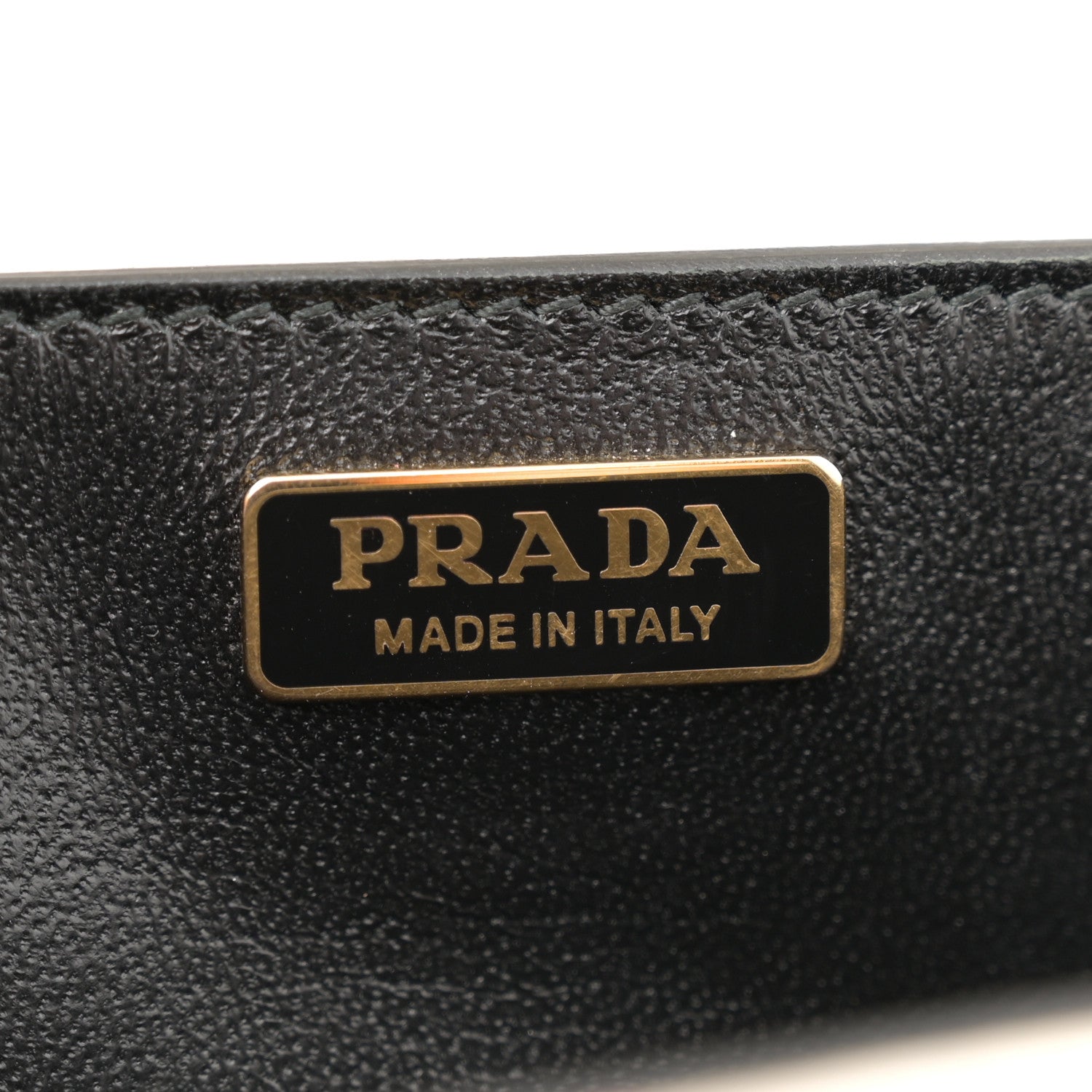 Prada City Calfskin Saffiano Cahier Bag White Black 6 of 17