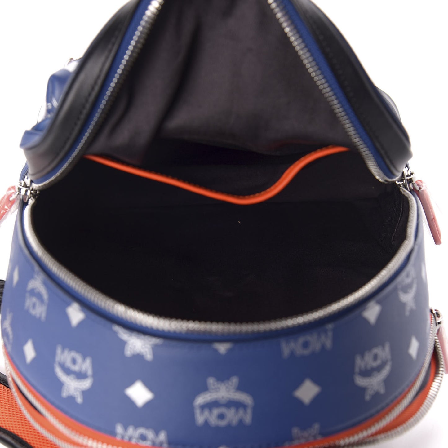 Visetos Reflective Nylon Small Resnick Backpack Blue