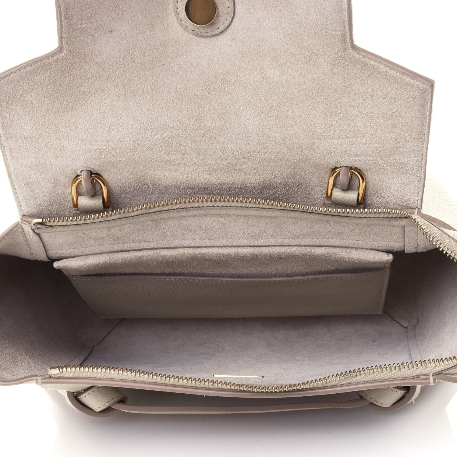 Celine Grained Calfskin Mini Belt Bag Dune 4 of 4