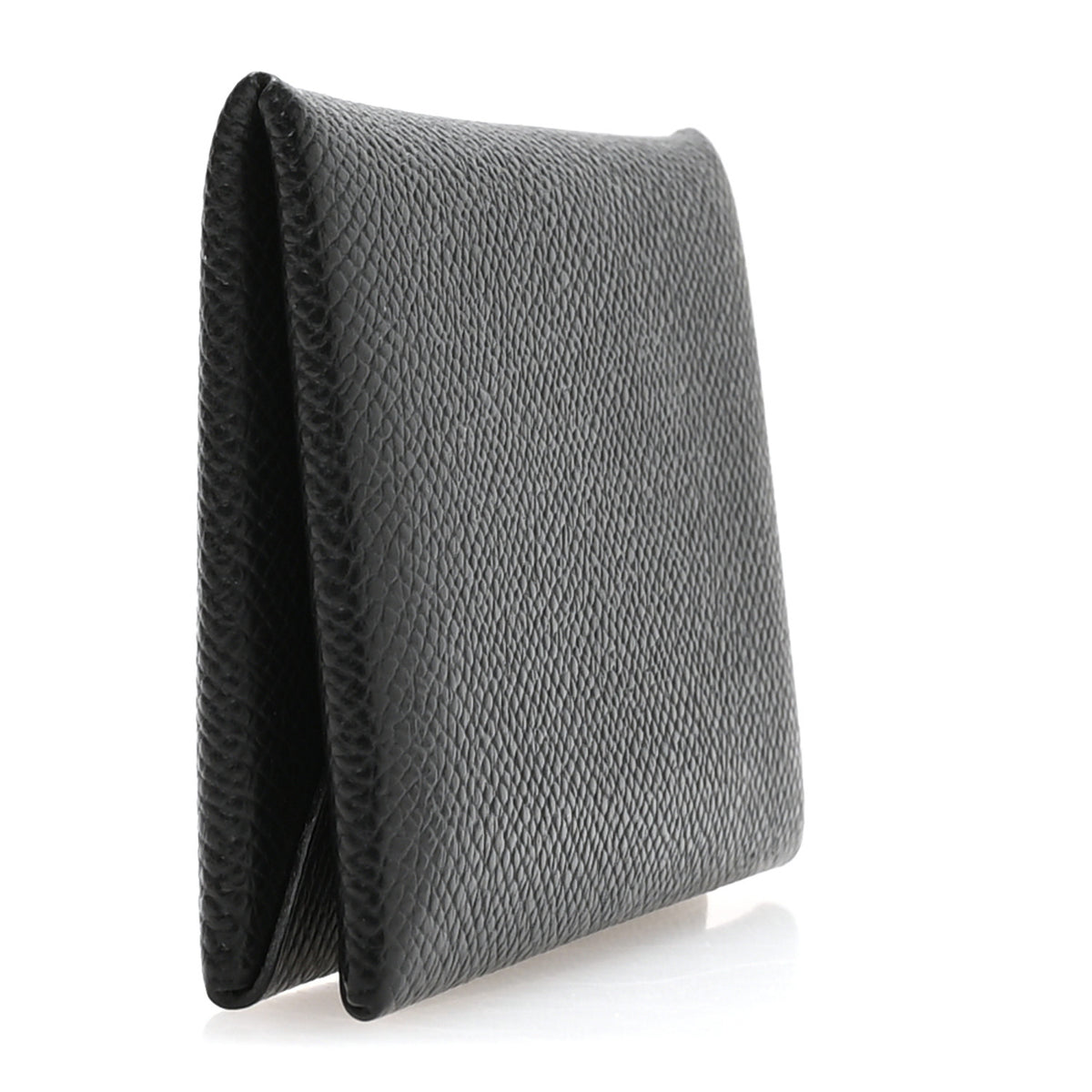 Hermes Epsom Calvi Card Case Black 3 of 8