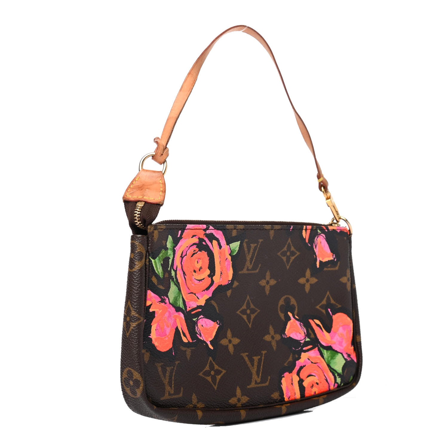 Louis Vuitton Monogram Roses Pochette Accessories 2 of 4