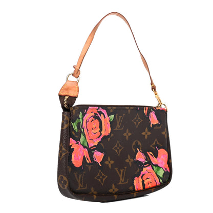 Louis Vuitton Monogram Roses Pochette Accessories 2 of 4