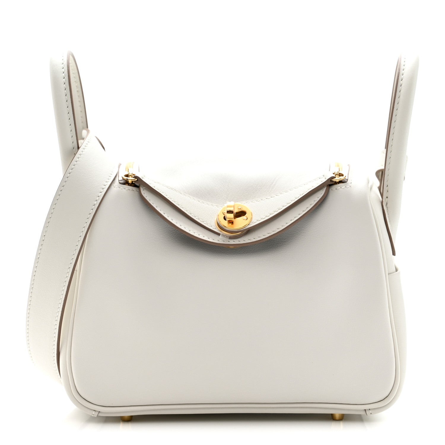Hermes Swift Verso Mini Lindy 20 Gris Perle Gris Meyer 1 of 11