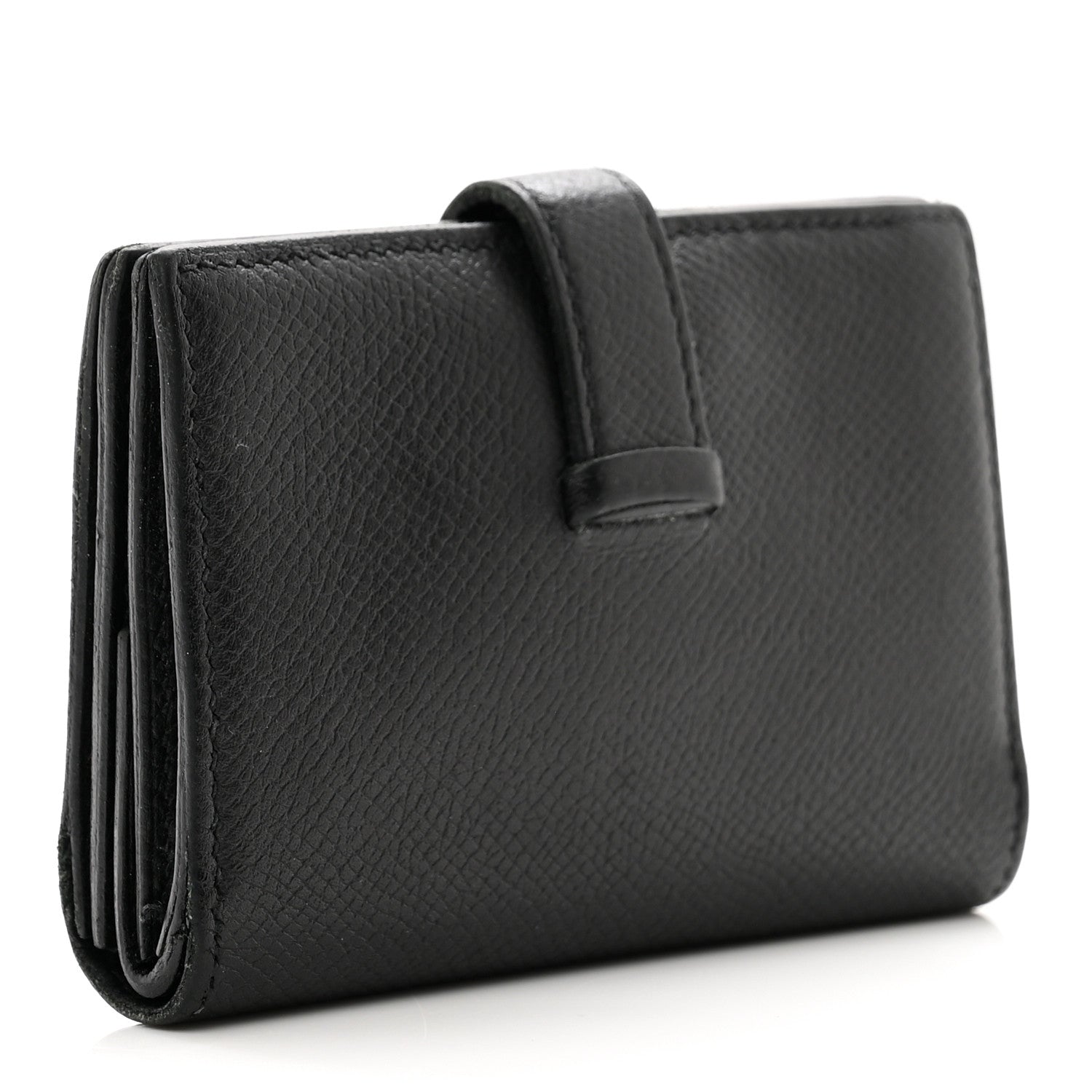 Hermes Epsom Mini Bearn Wallet Black 3 of 7