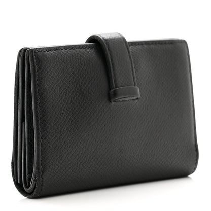 Hermes Epsom Mini Bearn Wallet Black 3 of 7