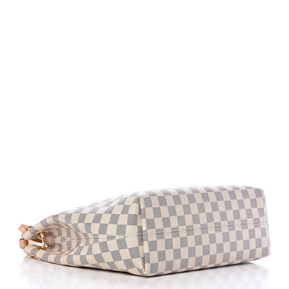 Louis Vuitton Damier Azur Graceful PM Rose Ballerine 4 of 12