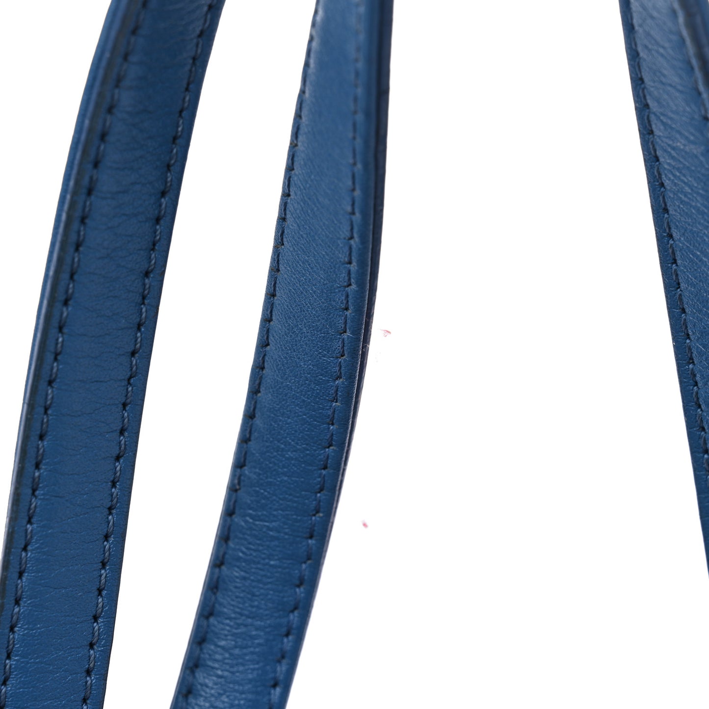 Visetos Medium Reversible Shopper Tote Cognac Blue