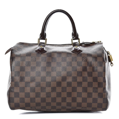 Louis Vuitton Damier Ebene Speedy 30 1 of 26