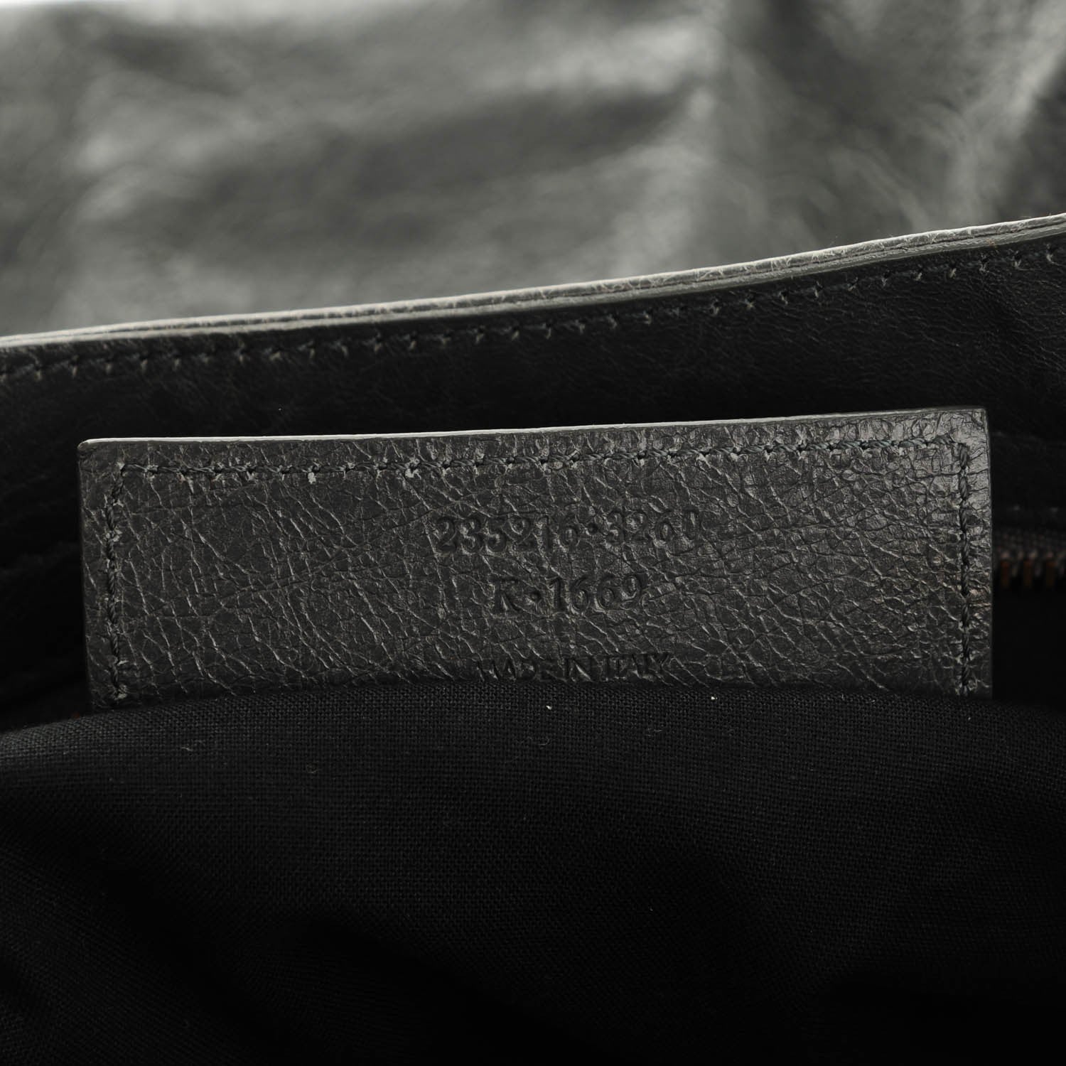 Balenciaga Agneau Classic Hardware Velo Gris Tarmac 7 of 7