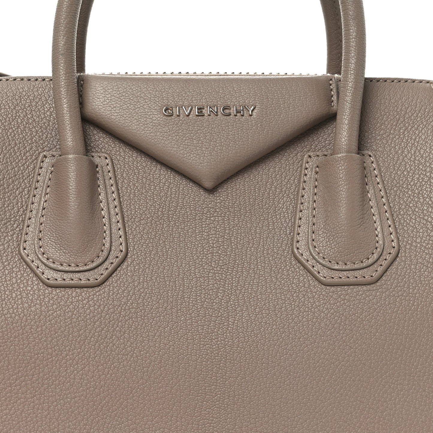 Sugar Goatskin Small Antigona Mastic