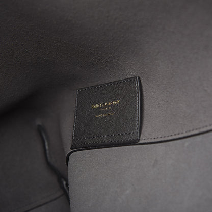 Saint Laurent Calfskin Large Shopping Tote Asphalt 6 of 9