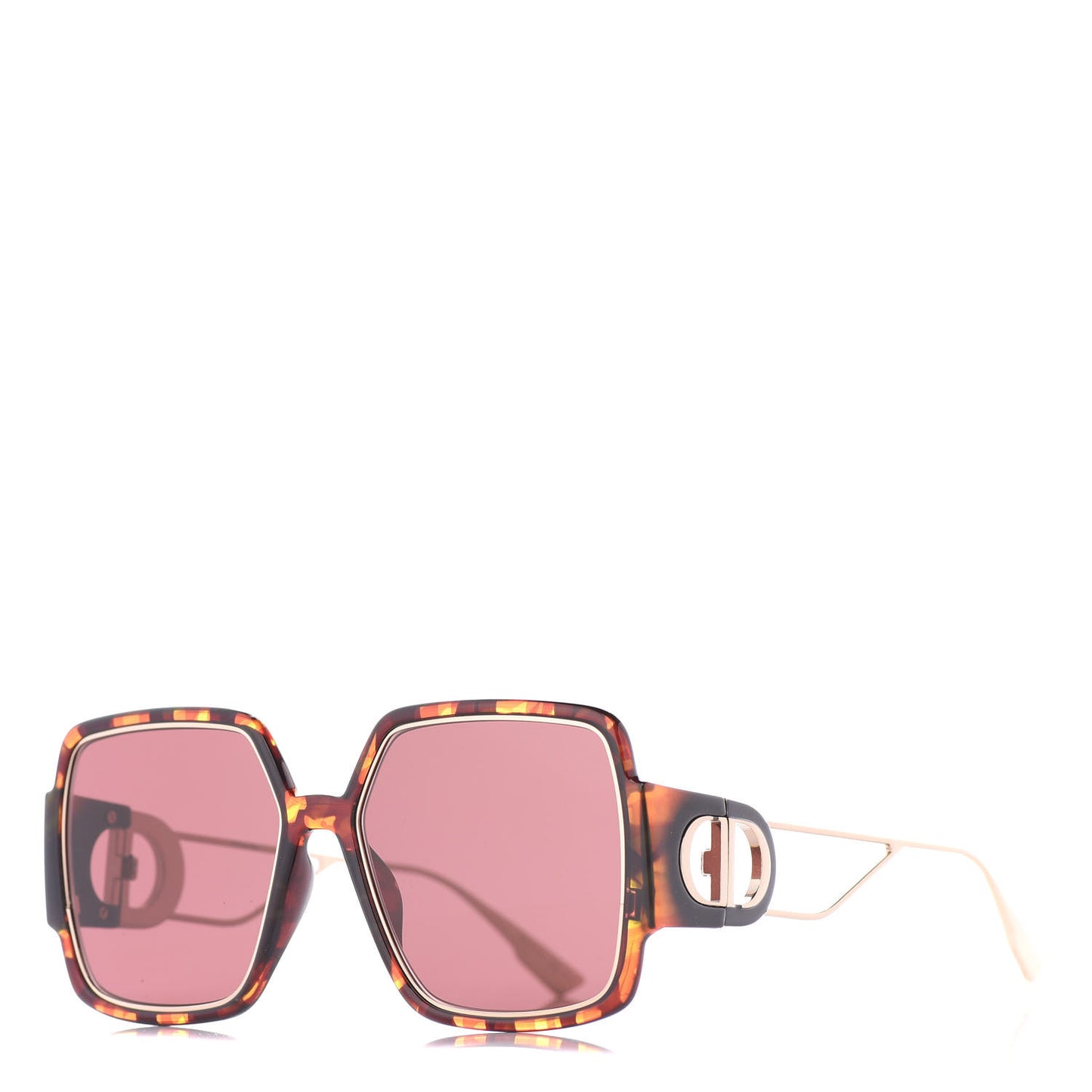 Acetate Square 30 Montaigne 2 Sunglasses Tortoise