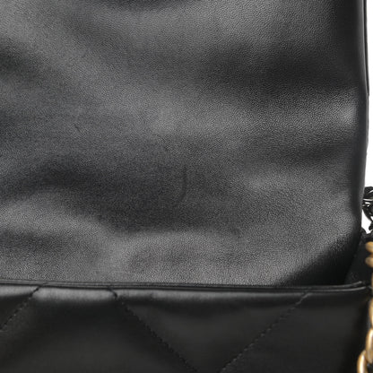 Chanel Lambskin Quilted Medium Chanel 19 Flap Black 11 of 15