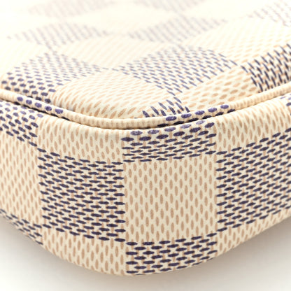 Louis Vuitton Damier Azur Mini Pochette Accessories 7 of 9