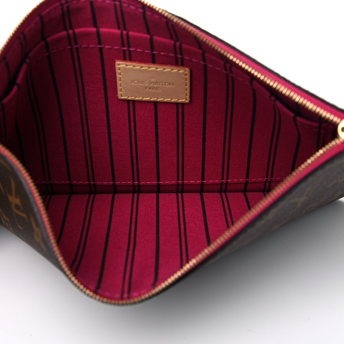 Monogram Neverfull MM GM Pochette Pivoine