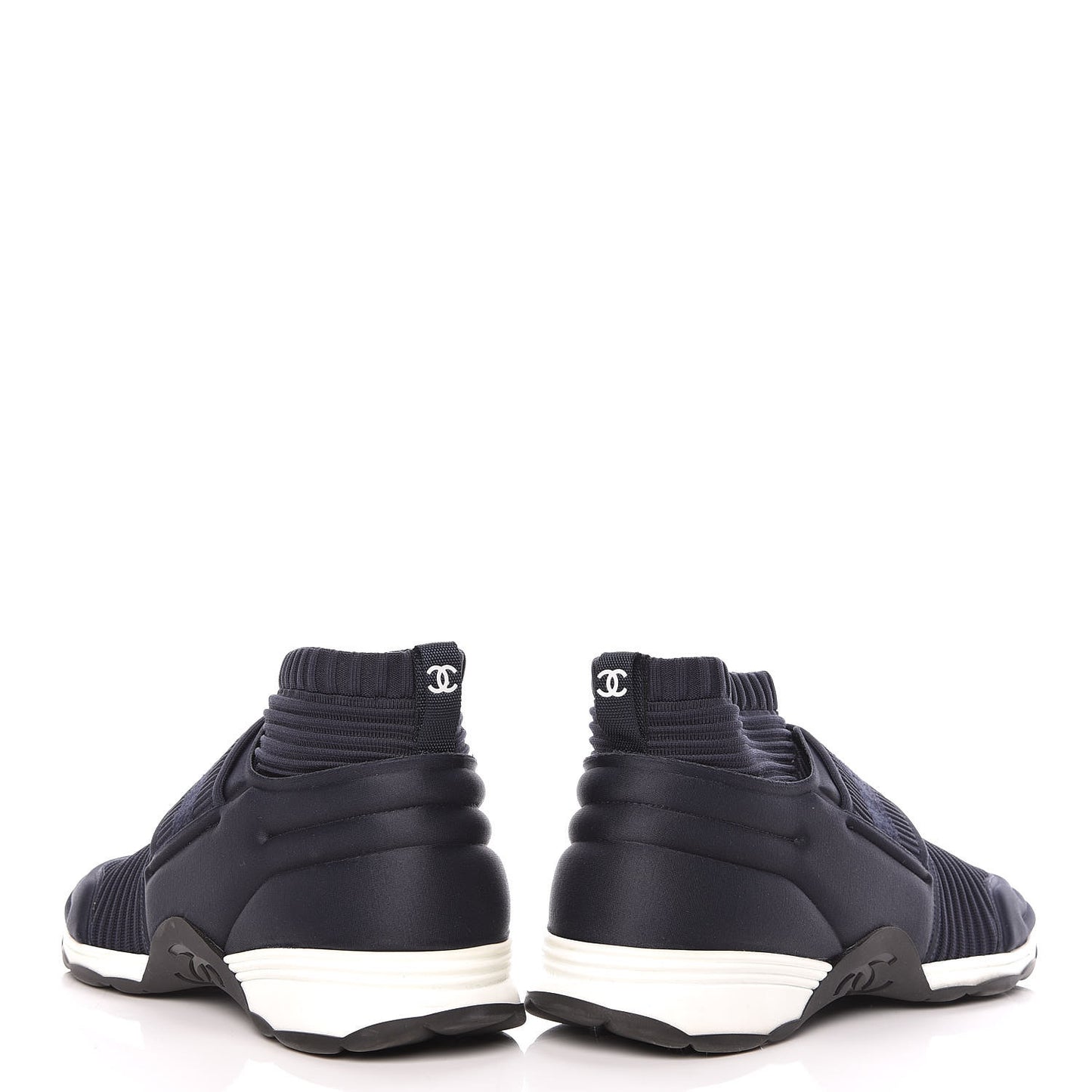 Stretch Fabric CC Sneakers 42 Blue