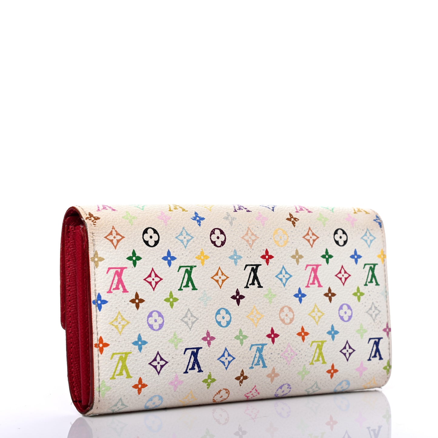 Monogram Multicolor Sarah Wallet White Eglantine