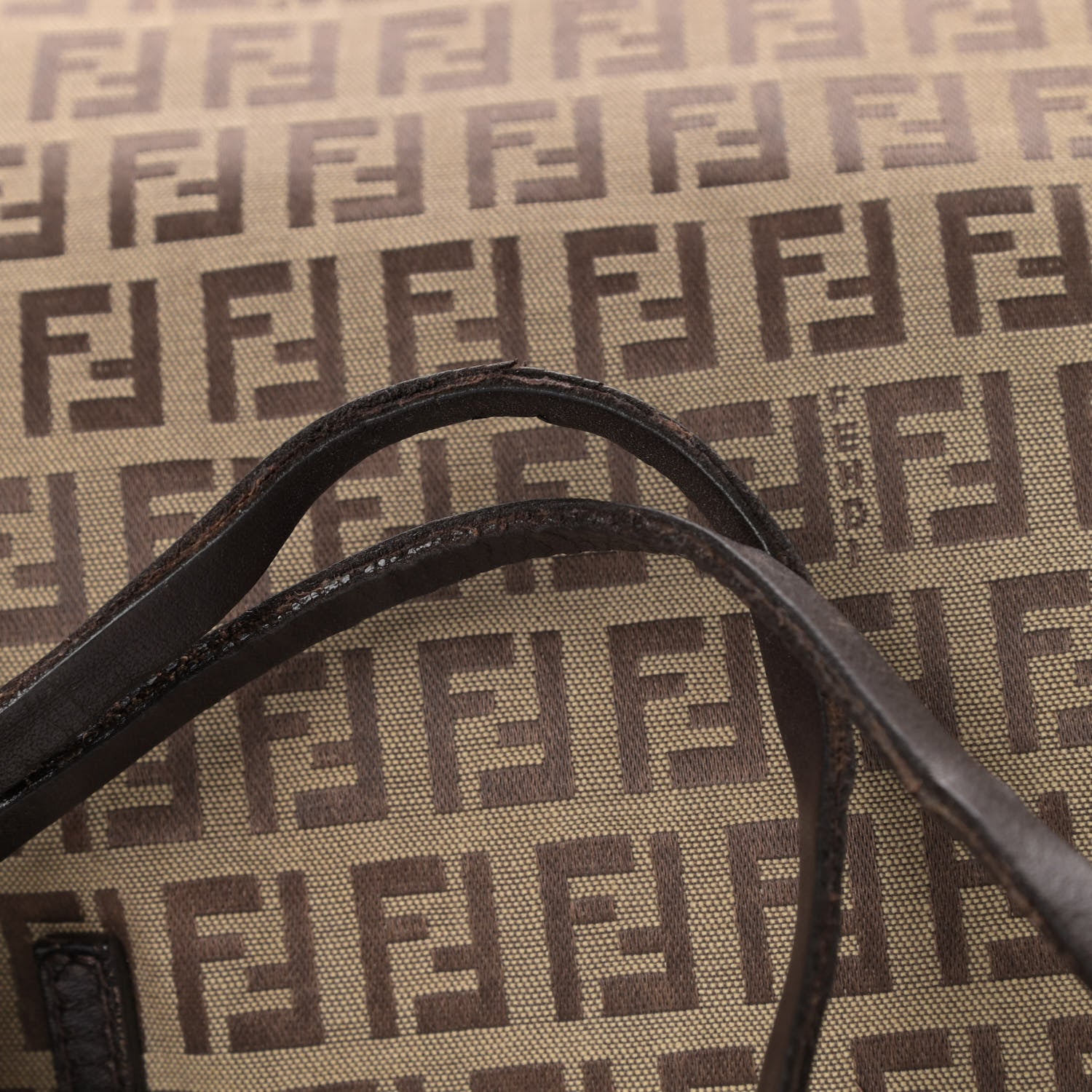 Fendi Zucchino Tote Brown 7 of 7