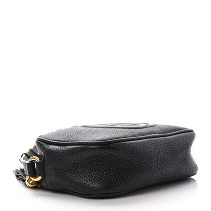 Gucci Pebbled Calfskin Mini Soho Disco Bag Black 4 of 12