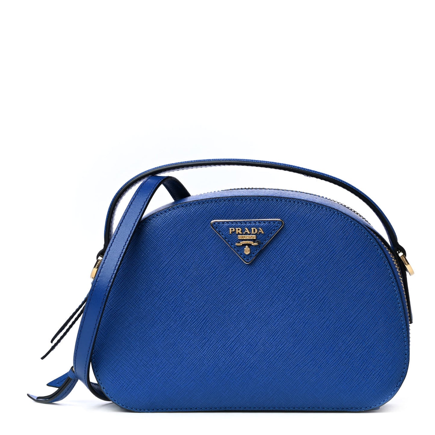 Saffiano Lux Odette Crossbody Royal