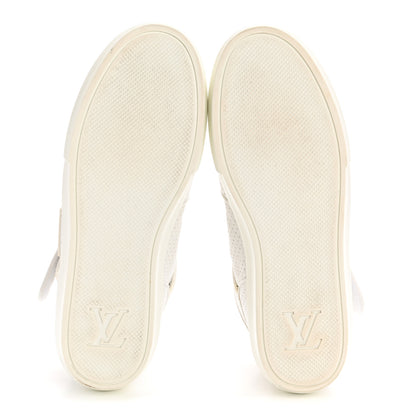 Louis Vuitton Calfskin Perforated Mens Acapulco Sneakers 8 White 6 of 9