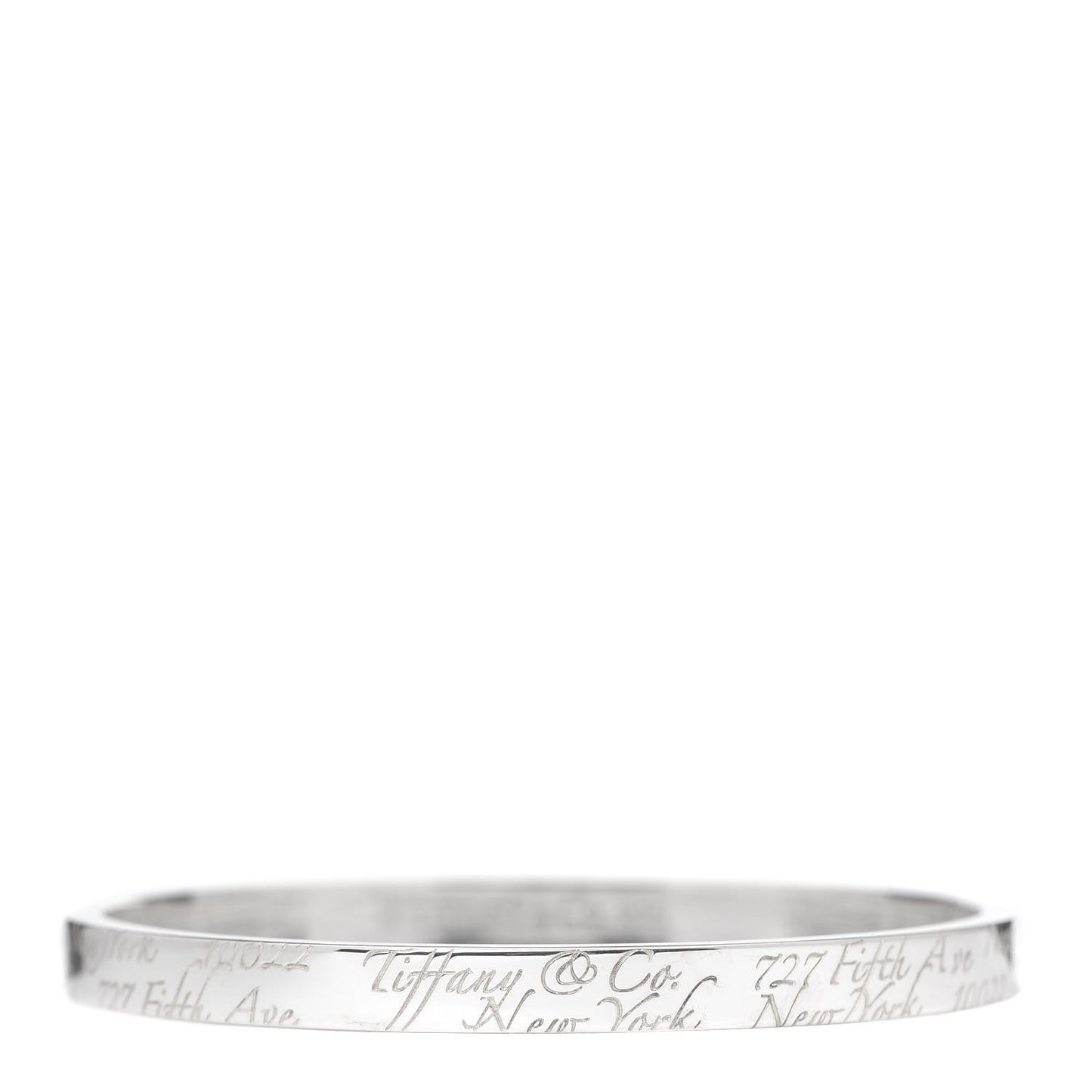 Sterling Silver Notes Bangle Bracelet